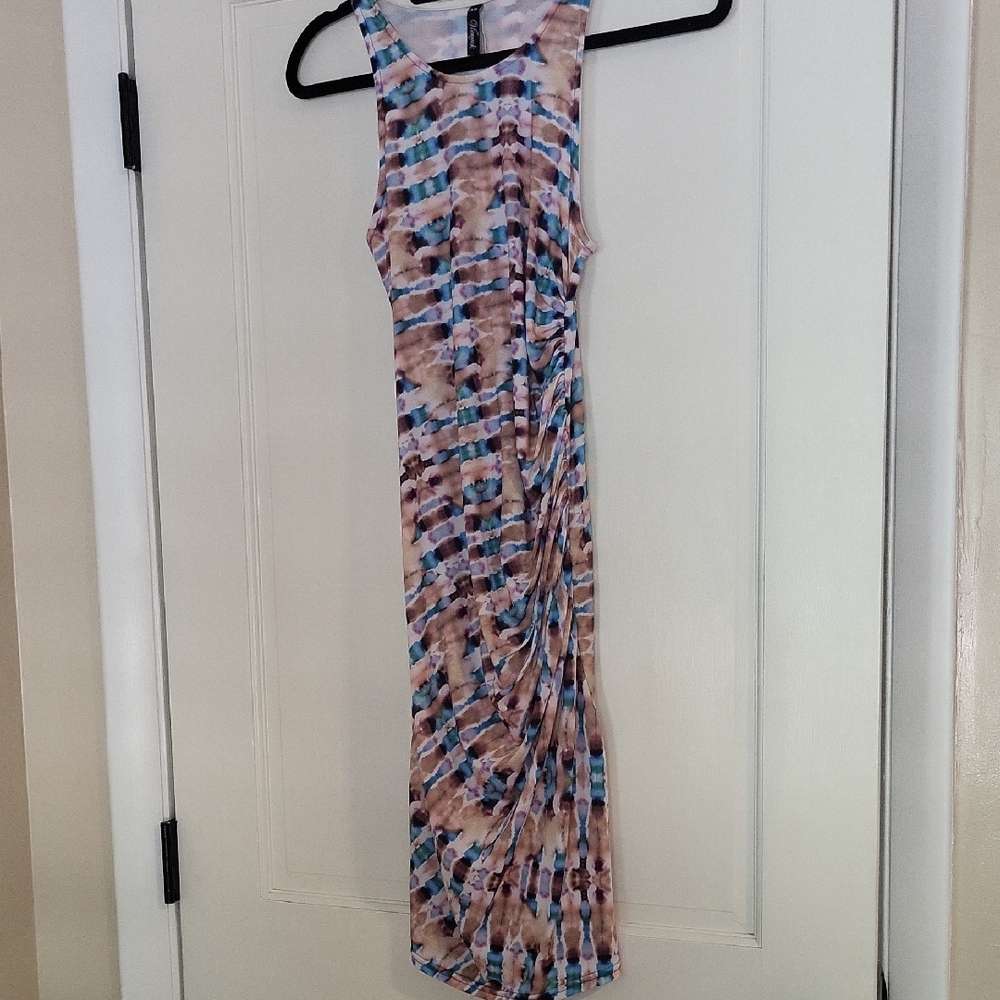 Deborah Viereck Sleeveless Multicolor Dress XS